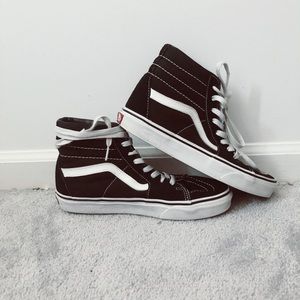 Black High top Vans